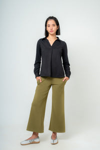 Ibuki Open Collar Top