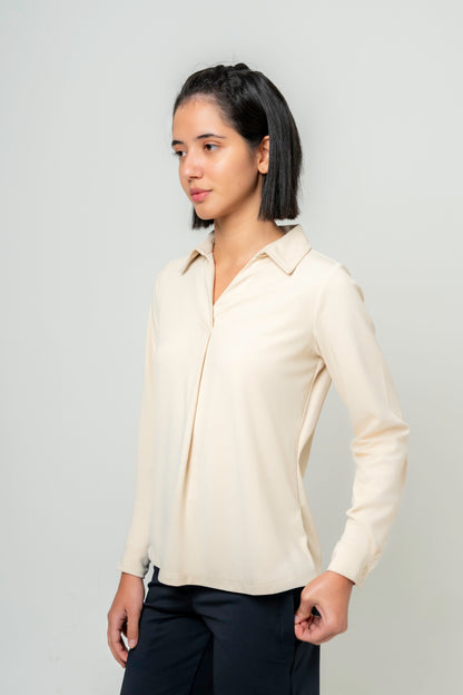 Ibuki Open Collar Top