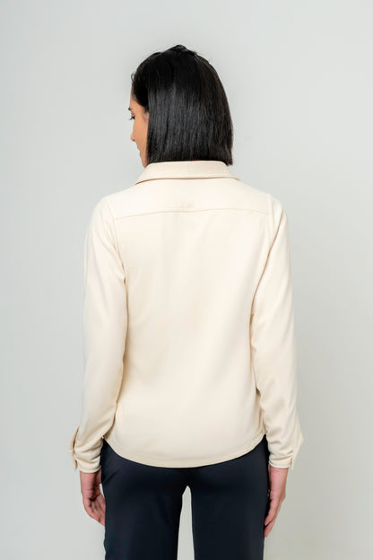 Ibuki Open Collar Top